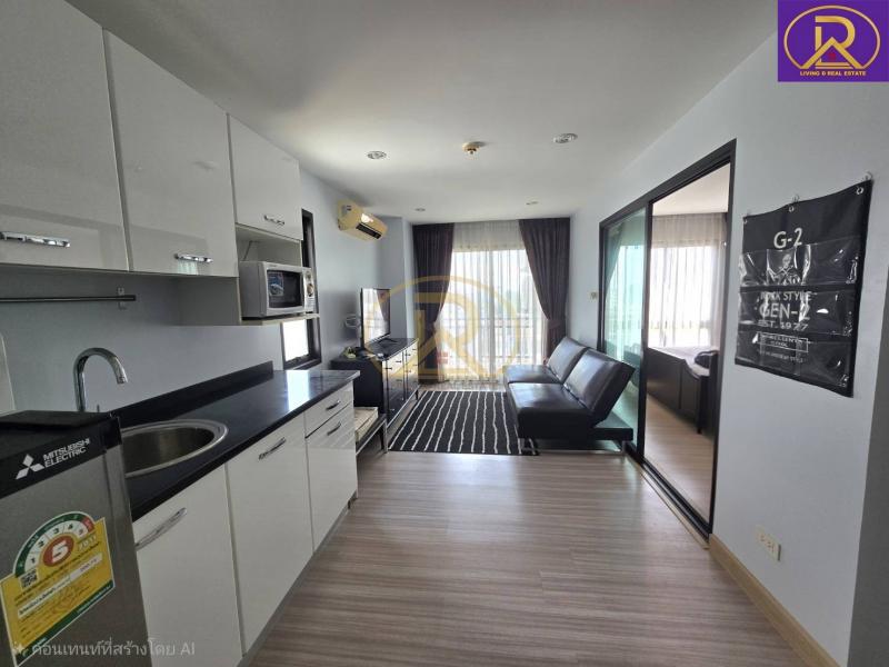 ให้เช่าดีทู คอนโด (D2 Condo) ห้องมุม วิวทะเล เดินไป ม.บูรพาได้ เดินไปทะเลได้ พร้อมอยู่ ไม่มีรถก็อยู่ได้  จ.ชลบุรี
