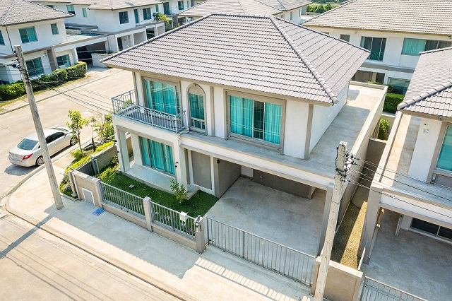 พร้อมเฟอร์ฯ  5แอร์ บ้าน บางบัวทอง-สุพรรณบุรี ใกล้ตลาดสมบัติบุรี 1.1 กม.4 นอน 3 น้ำ เซ็นทรัล เวสต์เกต  35 ตร.ว.132 ตร.ม. 