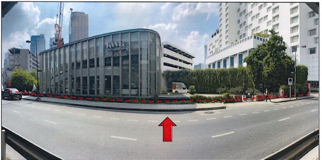 BL183 ให้เช่าที่ดินติดถนนพระราม 4 พร้อมอาคาร KWG Living Gallery ใกล้ MRT สามย่าน เพียง 300 เมตร ทำเล CBD ใจกลางกรุงเทพ