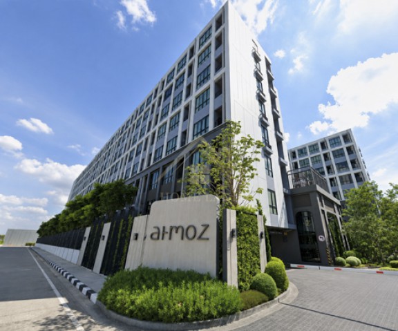 BHL1274คอนโด Atmoz Kanaal Rangsit แอทโมซ คาแนล รังสิต    ที่ตั้ง : 117/266 ถนน รังสิต-ปทุมธานี ตำบล บางพูน อำเภอเมืองปทุมธานี ปทุมธานี 12000รายละเอียด - เนื้อที่ 26.18 ตารางเมตร  - ตึก B อาคารสูง 8 ชั้น ห้องอยู่ชั้น 2    - 1 ห้องนอน 1 ห้องน้ำ 1 ห้องครัว 1 ห้องนั่งเล่น   - แอร์ 2 เครื่อง  1 ที่จอดรถ - หลังห้อง ทิศตะวันออก  ฝั่ง  ถนนก่อนเข้าโครงการ- ค่าส่วนกลาง เดือนละ 1300 บาท / ตารางวาละ 50 บาทสิ่งอำนวยความสะดวก    - ระบบร�