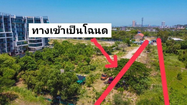 ขายที่ดิน 8 ไร่ 217 ตารางวา   ฝั่งทะเล นาจอมเทียน อำเภอสัตหีบ  จังหวัดชลบุรีรหัส TTR 2899       - ชื่อไทย ค่าใช้จ่าย ณ วันโอน 50/50-  ห่างทะเลเพียง 800 เมตร-  ห่างถนนสุขุมวิทเพียง 250 เมตร-  สามารถ ทำคอนโดสูงได้   สถานที่ใกล้เคียง▪ ใกล้ตลาดน้ำ 4 ภาค พัทยา▪ ใกล้ทางด่วนมอเตอร์เวย์▪ ใกล้สวนนงนุช▪ ใกล้ร้านอาหารปูเป็น ลุงไสว และอื่นๆ ฯลฯ▪ ใกล้ร้านคาเฟ่ ช็อคโกแลต แฟตตอรี่   ขาย  213,000,000  ล้านบาทไร