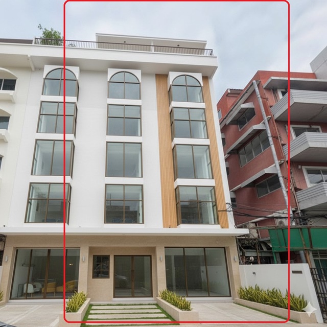 แหล่งชุมชน ช้อปปิ้ง ให้เช่าอาคารพาณิชย์ 5ชั้น เดอะมอลล์ บางกะปิ 1.5 กม.19,999-21,999 B-M. 3-4จอดรถ MRTลาดพร้าว101 300ม.หัวมุม 2คูหา 40ตร.วา. 640ตร.ม. ม.รัตนบัณฑิต 1.2 กม. 15น้ำ 15นอน แยกมหาดไทย-ลาดพร้าว3-4 parking spaces MRT LatPhrao101 300m. Commercial building for rent 5-storey corner 2units 40sq.wa. 640sq.m. Rattana Bundit University 1.2km. 15bath 15bed community area shopping The Mall Bangkapi 1.5km. 19,999-21,999B-M. Maha Thai-Lat Phrao intersectionแยกมหาดไทย-ลาดพร้าวถ.ลาดพร้าว รามคำแหง แขวงคลองจั่น บางกะปิ กรุงเทพมหานคร 40 ตร.วา. 640ตร.ม.40 sq.wa. 640sq.m. 15 ห้องน้ำ 15 �