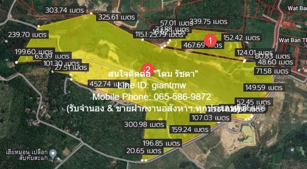 DSL-009.1สนใจติดต่อ: โดม รัชดา (Exclusive Contract)Line ID: 0655869872 หรือ giantmw หรือ @yem0202nFacebook: https://bit.ly/3vdegO8Fanpage: https://bit.ly/488TrlDสนใจสั่งซื้อหนังสือ ALCPT ติดต่อตาม Contact ด้านบน: https://www.youtube.com/watch?v=rNYxsRQsEQghttps://www.youtube.com/watch?v=mfhKv9VnSp4&t=164s.ที่ดินเปล่า 31-0-70 ไร่ (12,470 ตร.ว.) โฉนดครุฑแดง พร้อมใบอนุญาตประกอบกิจการโรงงาน (ร.ง.4) อ. ทับสะแก จ.ประจวบคีรีขันธ์, 15 ล้านบาทถ้วน!!!.ชื่อโครงการ: ขายที่ดินเปล่า เนื้อที่ 31-0-70 ไร่ (อยู่ห่างจากถนนเพชรเกษม ประมาณ 5 กม.).ทำเลที�