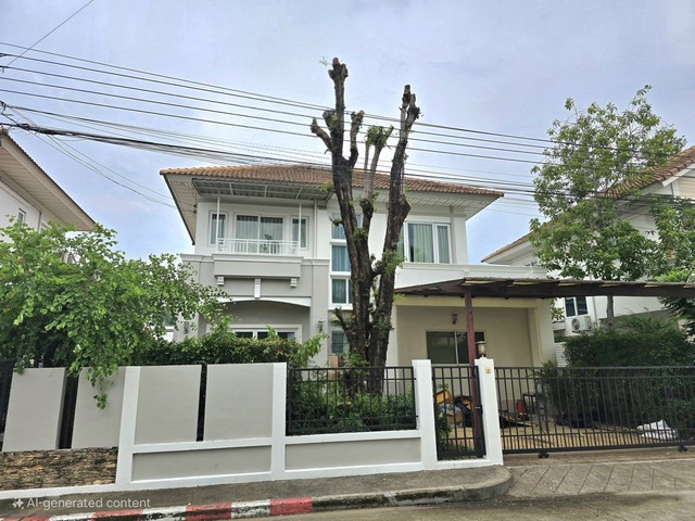 ให้เช่า #บ้านเดี่ยว หมู่บ้าน เพอร์เฟค สุขุมวิท 77-สุวรรณภูมิ เฟส4 #ใกล้โรบินสันลาดกระบัง #ใกล้สนามบินสุวรรณภูมิราคาเช่า 57,000 บาท/เดือน(รวมส่วนกลาง)#รายละเอียดประเภททรัพย์ : บ้านเดี่ยว 2 ชั้น หมู่บ้าน : เพอร์เฟค สุขุมวิท 77-สุวรรณภูมิ เฟส4ขนาด : 55 ตารางวาพื้นที่ใช้สอย : 270 ตรม.จำนวนห้อง : 4 ห้องนอน 3 ห้องน้ำ - 1 ห้องอเนกประสงค์ (มีห้องนอนชั้นล่าง)- 1 ห้องครัว (ครัวไทยพร้อม + ส่วนต่อ�