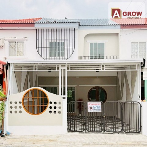 หมู่บ้านกิตติชัยวิลล่า 11 มิตรไมตรี 6/1 บ้านสวย รีโนเวทใหม่ทั้งหลัง ตกแต่งครบพร้อมอยู่ที่ตั้ง : แขวงคู้ฝั่งเหนือ เขตหนองจอก กรุงเทพมหานครรหัสทรัพย์ : AGT01292ราคาขาย : 2,350,000 บาทรายละเอียดทรัพย์ :- ทาวน์เฮ้าส์ 2 ชั้น- เนื้อที่ 26 ตารางวา- 4 ห้องนอน- 2 ห้องน้ำ- 1 ห้องครัว- 1 ที่จอดรถจุดเด่น :- บ้านรีโนเวทใหม่ทั้งหลัง เฟอร์ฯครบ พร้อมเข้าอยู่- ต่อเติมเคาน์เตอร์ครัวพร้อมซิ้งค์น้ำ- มีร