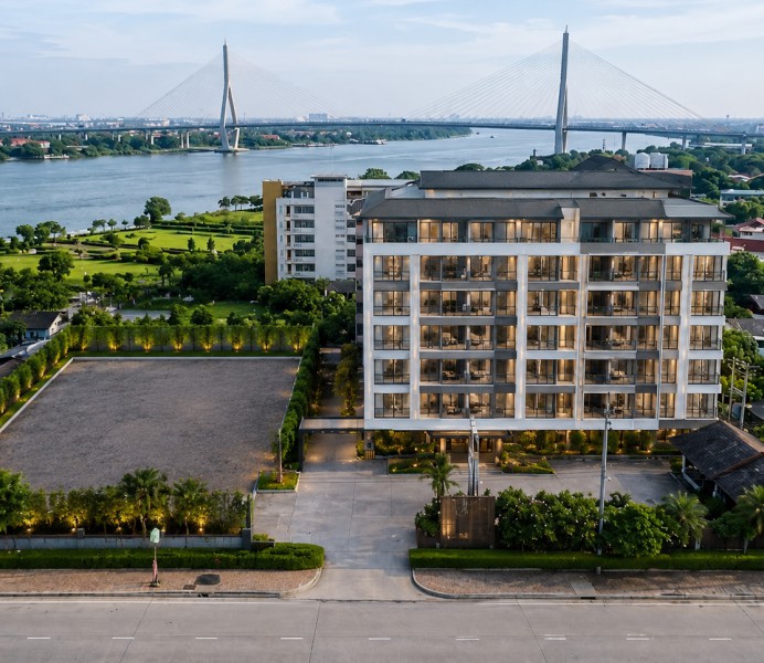 วิวแม่น้ำเจ้าพระยา 9ชั้น 100–161ห้องพัก MRT สะพานพระนั่งเกล้า 899ม. แยกนนทบุรี1  พร้อม 7 ห้องประชุม เกาะเกร็ด ค่าเช่า 1.29 ล้านต่อเดือน โรงแรม 4–5ดาว   สะพานมหาเจษฎาChaoPhraya River view 100-161rooms 4-5 star hotel 9Storeys MRT PhraNangklao Bridge 899m Nonthaburi1  7meetingrooms KohKret rental 1.29million bpm  MahaChetsada Bridge.9700ตรม.  2ไร่ 1งาน  ถ.นนทบุรี ต.สวนใหญ่, ตัวเมืองนนทบุรี, นนทบุรี, ไทย, 11000ห้องพักPenthouse 60 ตร.ม. จำนวน 60 ห้องห้องพัก 30 ตร.ม. จำนวน 101 ห้องรวมไฟฟ้าและน้ำ มีแม่บ้านทำความสะ�