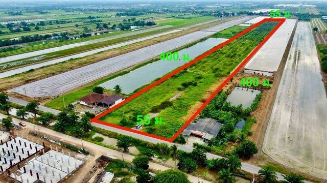 ขายทึ่ดิน คลอง7 หนองเสือ ปทุมธานีที่ดินแปลงสวยคลอง7  พื้นที่ 14 ไร่ 1 งาน 81.8 ตร.ว. ถมแล้วบางส่วน หน้ากว้างติดถนน 55 เมตร ลึก 400 เมตร สามารถทำประโยชน์ได้หลายอย่าง การเดินทางสะดวกสบาย เข้าออกได้หลายทาง ไฟฟ้า,ประปา พร้อม    #พิกัดตำแหน่ง ต. บึงชำอ้ออ. หนองเสือจ. ปทุมธานี https://maps.app.goo.gl/DEWWb8Bd1hh9c4Qz7?g_st=com.google.maps.preview.copy          เสนอราคาขายที่  18 ล้าน ( โอนฟรี )         สนใจติดต่อ  K.วสันต์   0843602431                  https://lin.ee/8KCT8jY#ที�