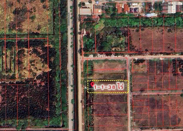 ขายที่ดินเปล่าคลอง 4 พื้นที่ 1-1-38 ไร่ ต.คลองสี่ อ.คลองหลวง จ.ปทุมธานีรหัส TTR 2925ที่ดินเปล่าคลอง 4 คลองหลวง พื้นที่ 538 ตร.ว. ถ.คู่ขนานคลองแอน ติดถนน 2 ด้านรูปแปลงสวยสี่เหลี่ยมผืนผ้า หันหน้าทิศตะวันตก และด้านหลังทิศตะวันออกสภาพที่ดินยังไม่ได้ถมความกว้างและลึกที่ดินโดยประมาณกว้าง 25.5 เมตร ลึก 84.5 เมตรผิวจราจร 2 ช่องทาง 4 เมตรการเดินทางสะดวก เดินทางสะดวกถนนคลองหลวง และถนน�