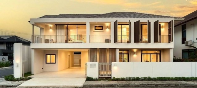 ขายบ้าน สร้างใหม่คอนเทมโพลารี่ โมเดิร์น ตกแต่งครบราคาเพียง 7.49ล้านบาท (ฟรีค่าโอน)สามารถจดเป็น Leasehold สำหรับต่างชาติได้ บ้าน 2 ชั้น | พื้นที่ใช้สอย 220 ตร.ม ที่ดิน 60 ตร.วาพิกัด ต.สันผักหวาน อ.หางดง จ.เชียงใหม่ • 4 ห้องนอน | 5 ห้องน้ำ • ห้องรับแขก + Dining + Living Area • ครัวบิลท์อิน + ครัวไทย • จอดรถ 2 คัน • ห้องแม่บ้าน + ห้องน้ำในตัว ทำเลหางดง (หมู่บ้านพราว)ใกล้โรงเรียนนานาชาติกว่า 8 แห่งใกล้ Bi