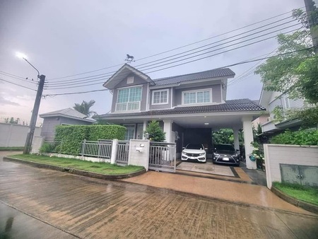 ขาย หมู่บ้านบุราสิริ ปัญญารามอินทรา ถนนเลียบคลองสอง หลังมุมราคาขาย 7,290,000 บาท#รายละเอียดประเภททรัพย์ : บ้านเดี่ยว 2ชั้นที่ตั้ง : ถนนเลียบคลองสองเนื้อที่ : 65.10 ตารางวาพื้นที่ใช้สอย : 171 ตารางเมตรทิศหน้าทรัพย์ : ใต้จำนวนห้อง : 3 ห้องนอน 3 ห้องน้ำ, ห้องแม่บ้าน+ห้องน้ำเครื่องปรับอากาศ : 4 เครื่องที่จอดรถ : 2 จอดในบ้าน 2 จอดนอกบ้านมีพื้นที่ข้างบ้านและบ่อปลาในบ้านตกแต่งแล้ว แ�