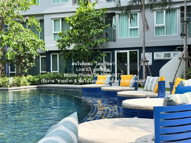 รหัสทรัพย์: DSL-1324.2 (AHB26-021.02)สนใจติดต่อ: โดม รัชดา (Exclusive Contract)Line ID: 0655869872 หรือ giantmw หรือ @yem0202nFacebook: https://bit.ly/3vdegO8Fanpage: https://bit.ly/488TrlDสนใจสั่งซื้อหนังสือ ALCPT ติดต่อตาม Contact ด้านบน: https://www.youtube.com/watch?v=rNYxsRQsEQghttps://www.youtube.com/watch?v=mfhKv9VnSp4&t=164s.ให้เช่าคอนโดพร้อมอยู่ Kave Town Island (เคฟ ทาวน์ ไอส์แลนด์) ตึก E ชั้น 4 1 น 1 น้ำ 24.25 ตร.ม. ราคา 15,000 บาท/เดือน.รายละเอียดทรัพย์: 1. Kave Town Island (เคฟ ทาวน์ ไอส์แลนด์) ใกล้ ทางด่วนดอนเมืองโทลล์เวย์ โดยห้องพักอยู่ ชั้น 4 ม�