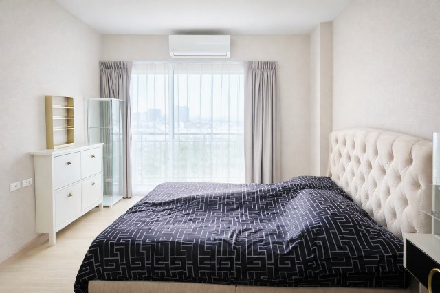 Supalai Veranda Rama 9 2น้ำ MRTรฟม. 600ม. คอนโด 2นอน ขนาด 65 ตร.ม. ชั้น 20 ห้องมุม 27,999 B-M.วิวเมืองสวย พร้อมเฟอร์ฯ และเครื่องใช้ไฟฟ้าครบ ทำเลพระราม 9 เดินทางสะดวก ใกล้รร.นานาชาติโชรส์เบอรี่ ซิตี้แคมปัส 600 ม. โรงพยาบาล และแหล่งไลฟ์สไตล์ชั้นนำMRT MRTA 600m. High-rise condo with 2 bed Supalai Veranda Rama 9 2 bath  Size 65 sq.m. on the 20th floor corner unit with beautiful city view. Fully furnished and equipped with appliances. Convenient Rama 9 location near Shrewsbury International School City Campus 600 m. hospitals and leading lifestyle destinations. Rent 27,999 THB/month.ถนนพระราม 9 รัชดาภิเษก แขวงบา�