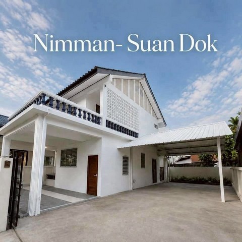 ให้เช่า 32,000 บาท/เดือน ขาย 10 ล้าน #โซนนิมมาน – #สวนดอก บ้านเดี่ยว + ที่ดิน ทำเลหายาก ใจกลางเมืองเชียงใหม่ พร้อมอยู่ทันที ใช้ชีวิตง่าย ใกล้ทุกไลฟ์สไตล์ เหมาะทั้งอยู่อาศัยและลงทุนรายละเอียดบ้านที่ดิน 50 ตร.วาพื้นที่ใช้สอย 150 ตร.ม.3 ห้องนอน | 2 ห้องน้ำจอดรถได้ 2–3 คันรองรับได้ 6–7 คนจุดเด่นบรรยากาศสงบ เป็นส่วนตัวบ้านพร้อมเข้าอยู่ ไม่ต้องรีโนเวทเพิ่มพื้นที่ลงตัว ใช้งานไ�