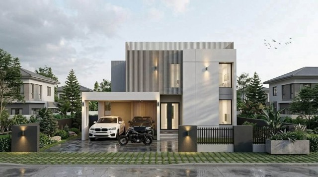โซนสันกำแพง พูลวิลล่าสุดหรู 4.99 ล้าน #บ้านสั่งสร้าง Modern Private Pool Villa บิ้วอินครบทั้งหลัง ออกแบบเน้นพื้นที่ใช้สอยโปร่งโล่ง #ใกล้ถนนคนเดินสันกำแพง เพียง 200 เมตร เดินทางสะดวกรายละเอียดทรัพย์ที่ดิน 88 ตร.ว.พื้นที่ใช้สอยประมาณ 200 ตร.ม.3 ห้องนอน3 ห้องน้ำห้องนั่งเล่น Double Spaceห้องครัวฝรั่ง 1 ห้องสระว่ายน้ำส่วนตัวบิ้วอินครบทั้งหลังบ้านเดี่ยวนอกโครงการพูลวิลล่าสั่งสร้างบนที่ดินท