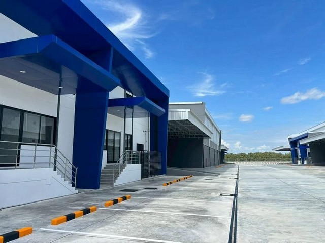 RK01058 ให้เช่าคลังสินค้า Free Zone 1,807 - 15,000 ตร.ม. สูง 10 เมตร  บางนา-ตราด อ.บางปะกง จ.ฉะเชิงเทราโกดัง บางนา-ตราด  ต.บางปะกง ทำเล: บางนา-ตราด  ต.บางปะกง อ.บางปะกง จ.ฉะเชิงเทรา พื้นที่ใช้สอยรวม 1,807 ตร.ม. ขนาดอาคาร 36 × 45 เมตร พื้นที่คลังสินค้า 1,647 ตร.ม.สูง 10 เมตร รองรับน้ำหนัก 3 ตัน / ตารางเมตร สำนักงาน 2 ชั้น 160 ตร.ม.ท่าเทียบรถ (Dock Leveler) 2 ชุดราคาเช่า(307,190) 170 บาท / ตารางเมตร มัดจำ 3 ล่วงหน้า 1Warehouse, Bangna-Trad Road, Bang Pakong SubdistrictLoca