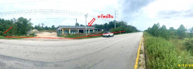 ขาย บ้านเดี่ยว/ทาวน์เฮ้าส์/คอนโด โกดัง นราธิวาส  ถนน สายเลี่ยงเมืองนราธิวาส (ทล.42) ตำบล กะลุวอ อำเภอ เมืองนราธิวาส จังหวัด นราธิวาส  ราคา   14,795,000    บาท  (ราคาต่อรองได้)  รายละเอียดทรัพย์ -  เนื้อที่ 14-1-34.00 ไร่  พื้นที่ใช้สอย 736.00 ตารางเมตร -  บ้านหันไปทางทิศ ตะวันตกเฉียงเหนือ  พิกัดทรัพย์ : https://maps.app.goo.gl/yPsCTuekaBbZEGPA9  สถานที่ใกล้เคียง   -โรงเรียนบ้านกูแบสาลอ -โรงพยาบาลส่งเสริมสุขภาพตำบลบ้า