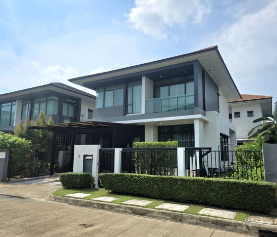 ขาย #บ้านเดี่ยว  หมู่บ้านเศรษฐสิริ กรุงเทพกรีฑา #ใกล้รรนานาชาติไบรท์ตัน 095-164-2956