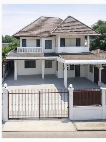 เมืองนครปฐม ให้เช่าบ้านเดี่ยว 2 ชั้น 5นอน ใกล้ม.ศิลปากร 1 กม. สำนักงานที่ดิน นครปฐม 850 ม.ลำพยา 2น้ำ ใกล้ม.ศิลปากร 1 กม. 15,998บาท/เดือน ที่ดิน 130 ตร.วา.พื้นที่ใช้สอย 300 ตร.ม.พร้อมบริเวณบ้าน และโรงจอดรถมีหลังคา เหมาะอยู่อาศัย โฮมออฟฟิศ หรือทำธุรกิจที่ต้องการพื้นที่กว้าง ทำเลชุมชน เดินทางสะดวก ใกล้ตลาด ร้านค้า สถานพยาบาล และสถานศึกษาหลายแห่ง 5bed 2-story detached house for rent1 km from Silpakorn University. near NakhonPathom Lan
