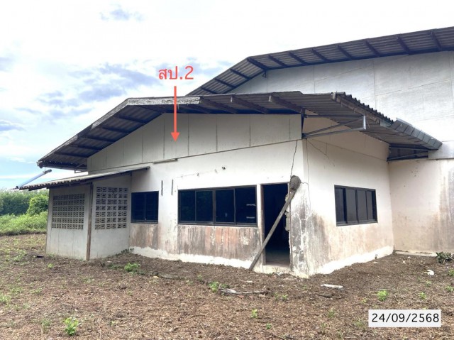 ขายโรงงาน สงขลา ถนน บ้านท่าฤดี ตำบล เทพา อำเภอ เทพา จังหวัด สงขลา   ถนน บ้านท่าฤดี - บ้านบ่อน้ำส้ม ตำบล เทพา อำเภอ เทพา จังหวัด สงขลา  ราคาโปรโมชั่น 4,512,000 บาท    ลดจาก 6,264,000 บาท ราคาโปรโมชั่นตั้งแต่วันที่ 1 กรกฎาคม 2569 – 30 กันยายน 2569  รายละเอียดทรัพย์ -  เนื้อที่ 7 ไร่ 87.70 ตารางวา พื้นที่ใช้สอย 690 ตร.ม. -  บ้านหันไปทางทิศเหนือ  พิกัดทรัพย์ : https://maps.app.goo.gl/dUNzzTTHSCwgrBww5  สถานที่ใกล้เคียง   - โรงพยาบาลเ�