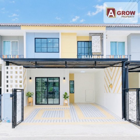 หมู่บ้านพฤกษา เลียบวารี-มีนบุรี ทำเลดี บ้านรีโนเวทใหม่ทั้งหลัง พร้อมเข้าอยู่ที่ตั้ง : ถนนเลียบวารี แขวงกระทุ่มราย เขตหนองจอก กรุงเทพมหานครรหัสทรัพย์ : AGT01313ราคาขาย : 2,390,000 บาทรายละเอียดทรัพย์ :- ทาวน์เฮ้าส์ 2 ชั้น- เนื้อที่ 17.8 ตรว.- ขนาพื้นที่ใช้สอย 90 ตร.ม. (ไม่รวมต่อเติม)- 4 ห้องนอน- 2 ห้องน้ำ- 1 ห้องครัว- 1 ห้องโถง- 1 จอดในบ้านจุดเด่น :- บ้านรีโนเวทใหม่ทั้งหลัง เฟอร์ฯครบ พร้อมเ