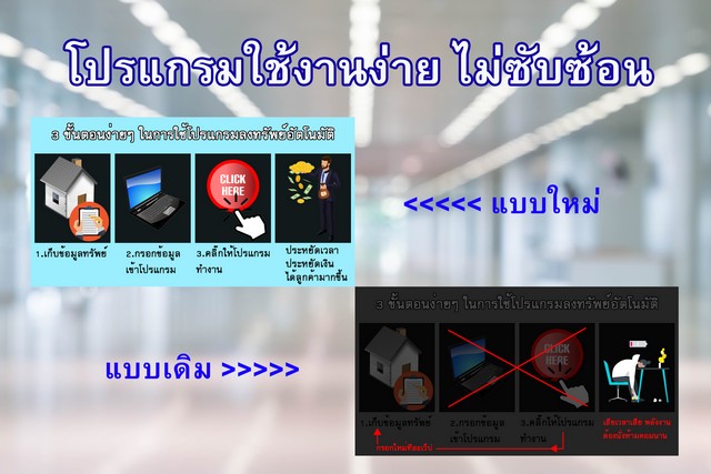 ลงประกาศอสังหาฯ ครั้งเดียว กระจายกว่า 100 เว็บไซต์ยังเสียเวลาลงประกาศทีละเว็บไซต์อยู่หรือไม่?สำหรับนายหน้าและเอเจนต์อสังหาฯ ที่มีทรัพย์หลายรายการ การต้องคัดลอกข้อมูล อัปโหลดรูป และกรอกข้อมูลซ้ำในแต่ละเว็บไซต์ เป็นงานที่เสียเวลาและทำซ้ำทุกวันให้โปรแกรมช่วยจัดการงานเหล่านี้แทนคุณเพียงกรอกข้อมูลทรัพย์ ครั้งเดียว แล้วสามารถกระจายประกาศไปยังเว็บไ�