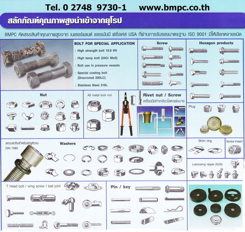 Taper pin, DIN1B, ISO2339B, ลิ่มเทเบอร์ เหล็ก, สแตนเสล  ขนาด 1-16 mm.