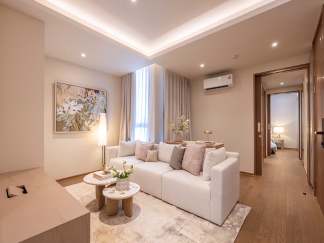 Experience refined low-density living in the heart of Sukhumvit with this spacious 87 sq.m. master-crafted residence at Via 34, located just 350 meters from BTS Thong Lo. • Generous Space & Privacy: A thoughtful 2-bedroom, 2-bathroom layout designed for ultimate comfort and seamless indoor living. • Exclusive Low-Rise Community: Enjoy unmatched privacy with only 45 total units, 167% parking allocation, and pet-friendly accommodations. • First-Class Amenities: Complete with a temperature-controlled indoor pool, fully-equipped gym, club lounge, and expansive rooftop garden. • Prime Thong Lo Location: Situated in Soi Sukhumvit 34 with easy access to both Sukhumvit and Rama 4 Roads, close to The EmDistrict and top international schools.An ideal urban sanctuary tailored for C-level executives, expatriate professionals, and modern families seeking refined privacy.Rental price: 125,000 baht/monthRef.: 380126Listing Detail: www.rent-bangkok-condo.com/properties/380126Co-Agent are W