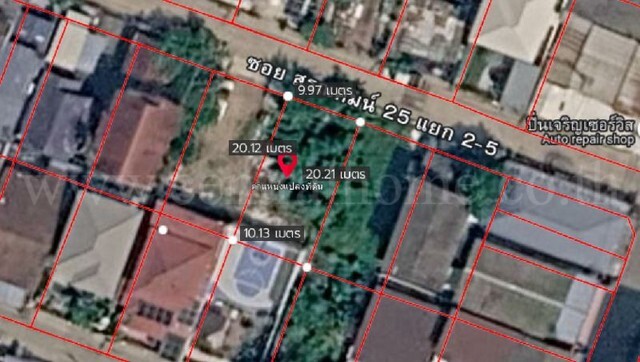 รหัสทรัพย์ : N1549ที่ดิน ซอยสรณคมน์ 25 แขวงสีกัน ดอนเมือง 50 ตารางวา ราคาถูกที่ตั้ง :&nbsp;ซอยสรณคมน์ 25 แยก 2-5 แขวงสีกัน เขตดอนเมือง&nbsp;กรุงเทพมหานคร 10220รายละเอียดทรัพย์&nbsp;- ที่ดินเปล่าถมแล้ว ขนาด 50 ตารางวา- หน้ากว้าง 10 เมตร ลึก 20 เมตร- ทำเลดีมาก เดินทางสะดวก เข้าออกได้หลายเส้นทาง- หน้าที่ดินหันไปทางทิศตะวันออกเฉียงเหนือสถานที่และทำเลใกล้เคียง&nbsp;- ตลาดนัดชุมชนปิ่นเจริญ 1- กองบ