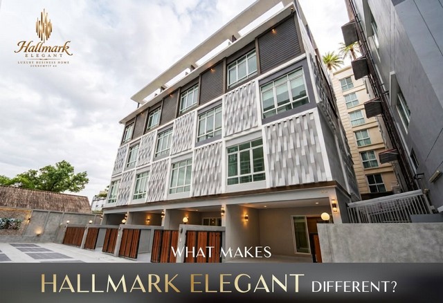 รหัสทรัพย์ : P.0062Hallmark Elegant สุขุมวิท 64 บ้าน Luxury Business Home พร้อม Private Liftที่ตั้ง : สุขุมวิท 64 แขวงบางจาก เขตพระโขนง กรุงเทพมหานคร 10260รายละเอียดทรัพย์ :-โครงการ Hallmark Elegant สุขุมวิท 64 บ้านแนวคิดใหม่ที่ผสานพื้นที่ Business + Residence ไว้ในหลังเดียว-บ้านสูง 5 ชั้น พร้อม Private Lift สำหรับการเดินทางภายในบ้านพื้นที่ใช้สอยประมาณ 380 ตารางเมตร, 24 ตารางวา-ฟังก์ชันครบครัน 4 ห้องนอน, 6 ห้องน้ำ และ 3 Working Areas-มี 3 Working Areas สามารถจัด