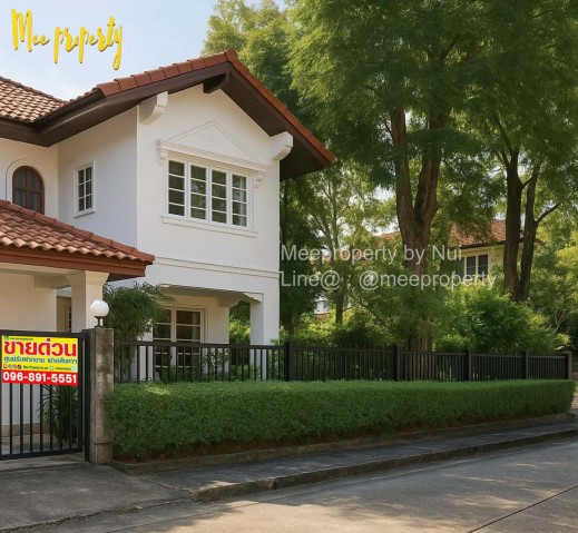 #ขายบ้านเดี่ยว 2 ชั้นหลังใหญ่ บรรยากาศรีสอร์ท#สัมมากร รามคำแหง 112 (ซอย 48/4)ท่ามกลางสวนทรอปิคอลและต้นไม้ใหญ่ ให้ความร่มรื่น เป็นส่วนตัวสุด ๆเหมาะกับครอบครัวที่ต้องการพื้นที่ใช้สอยเยอะ และคุณภาพชีวิตที่ดีในทำเลเมืองพื้นที่กว้าง 120 ตร.วาพื้นที่ใช้สอย 245 ตร.ม.#รายละเอียดบ้าน• 4 ห้องนอน 4 ห้องน้ำ• 1 ห้องแม่บ้าน• จอดรถ 2 คัน• แอร์ Mitsubishi 4 เครื่องพิกัดที่ตั้งสัมมากร 1 ซอย 48/4 �