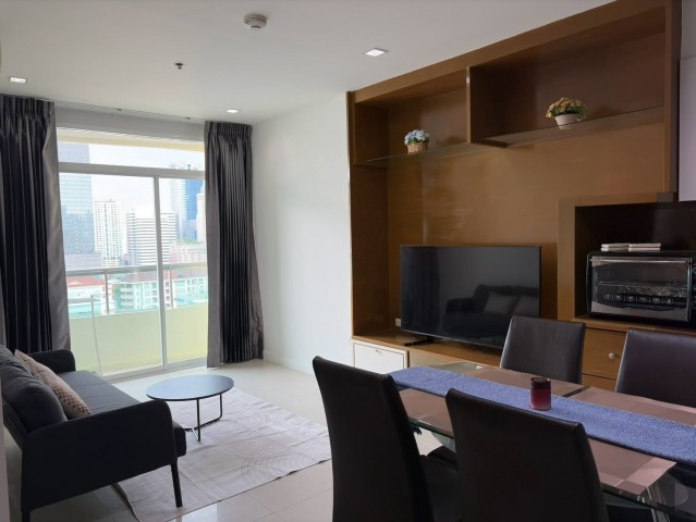 2 Bedroom Condo for Rent at Sukhumvit City Resort Sukhumvit 11 near BTS NanaLocation: Sukhumvit City Resort, 51 Soi Sukhumvit 11, Khlong Toei Nuea, Watthana, BangkokContact Aekachai (Aui)T. 089-799-5598Line ID : @auiauiaui001 (add @ in front)Room details- 2 bedrooms 2 bathrooms- Size 69 sqm- 15th floor with city view- Fully furnished with sofa, dining set, TV and wardrobe- Kitchen with refrigerator, microwave and washing machine- Ready to move inRental- 27,000 THB per monthNearby- BTS Nana within walking distance- Bumrungrad International Hospital 500 m- NIST International School 0.8 km- Terminal 21 and Villa Market Sukhumvit 11 nearby- Sukhumvit 11 restaurants and nightlifeProject facilities- Swimming pool- Fitness and sauna- Library and co-working space- Garden and kids playground- Shuttle service- 24 hour security, CCTV and key card access- Car parking