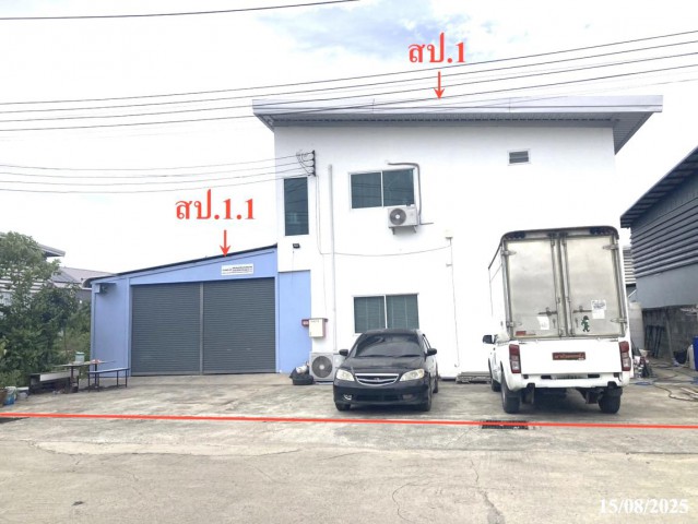 ขายอาคารโกดังพร้อมสำนักงานปทุมธานี 2 ชั้น   ซอย ภายในโครงการ ถนน เทศบาล(เลียบคลองขวางล่าง) ตำบล ลาดหลุมแก้ว อำเภอ ลาดหลุมแก้ว จังหวัด ปทุมธานี  ราคา  4,701,000   บาท  ( ราคาต่อรองได้ )  รายละเอียดทรัพย์ -  เนื้อที่  0-1-50.00 ไร่ -  บ้านหันไปทางทิศ ตะวันตกเฉียงเหนือ  พิกัดทรัพย์ :  https://maps.app.goo.gl/CoxSPjXqLxyzeffB6  สถานที่ใกล้เคียง   - โรงเรียนสารสาสน์วิเทศบางบัวทอง - ดูโฮม บางบัวทอง - ไทวัสดุ สาขาชัยพฤก