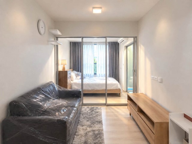 Plum Condo Sukhumvit 62 for rent 1 Bedroom 5th Floor near BTS Bang ChakLocation: Plum Condo Sukhumvit 62, Sukhumvit 62, Bang Chak, Phra Khanong, BangkokContact Aekachai (Aui)T. 089-799-5598Line ID : @auiauiaui001 (add @ in front)Room details- 1 Bedroom 1 Bathroom- Size 29 sq.m.- 5th Floor- Fully furnished with electrical appliances- Separate bedroom and living area with glass sliding door- Washing machine, microwave, refrigerator, induction hob, TV cabinet, sofa and wardrobeRental- 12,000 THB per month- 2 months deposit and 1 month advance rentNearby- BTS Bang Chak with shuttle service from the project- Easy access to the Sukhumvit 62 expressway- Restaurants, cafes and convenience stores around the project- Easy travel to Phra Khanong, On Nut and the Sukhumvit CBDProject facilities- Panoramic swimming pool- Fitness- Sauna- Co-working space- Rooftop garden- Social lobby- Shuttle service to BTS Bang Chak- 24 hour security and CCTV- Developer Pruksa Real Estate, completed 2022, 8 floors