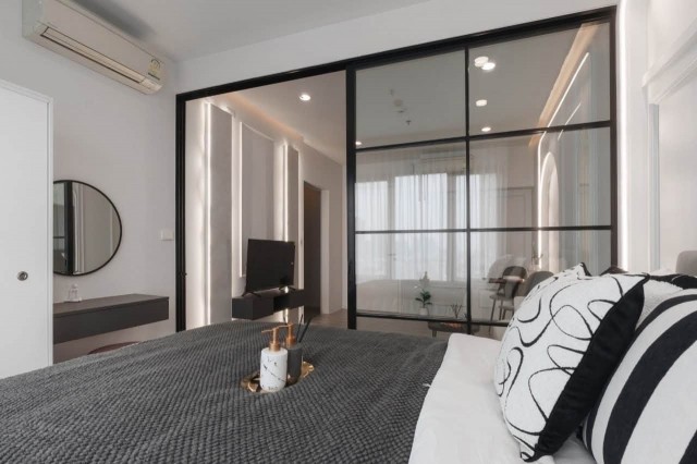 1 Bedroom Condo for Rent at Blocs 77 near BTS On NutLocation: Blocs 77, Sukhumvit 77, Phra Khanong Nuea, Watthana, BangkokContact Aekachai (Aui)T. 089-799-5598Line ID : @auiauiaui001 (add @ in front)Room details- 1 bedroom 1 bathroom- Size 31.53 sqm- 16th floor with balcony facing southeast, not hot- Swimming pool and city view- 5 ft queen bed, sofa bed, sliding door partition, wardrobe and dressing table- Electric stove, hood, refrigerator, microwave and washing machine- 2 air conditioners, TV and water heaterRental- 17,000 THB per month for 1 year contract- 16,000 THB per month for 2 year contract- Short term 3 to 6 months 20,000 THB per month- Deposit 2 months and 1 month advance- No smoking and no petsNearby- BTS On Nut within walking distance- T77 Community, Habito Mall and Onnuch One nearby- Big C Extra and Lotus On Nut- Easy access to the expresswayProject facilities- Swimming pool and jacuzzi- Fitness- Garden and kids zone- Laundry room- 24 hour security, CCTV and key card acce